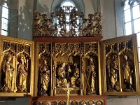 052-Interior da Igreja onde Lutero realizou seu ultimo culto