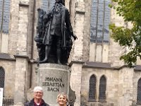 007-Bach nasceu em Eisenach e faleceu em 28 de julho de 1750 aqui em Leipzig