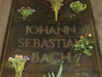016-Sepultura de Johan Sebastian Bach na Thomaskirche em Leipzig