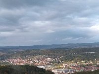 019-A cidade de Eisenach la embaixo