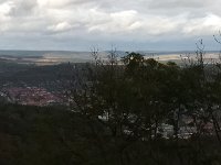 020-A cidade de Eisenach la embaixo