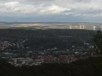 022-A cidade de Eisenach la embaixo