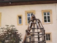 053-A Gaiola onde o criminoso ficava exposto - Kriminalmuseum - Museu do Crime